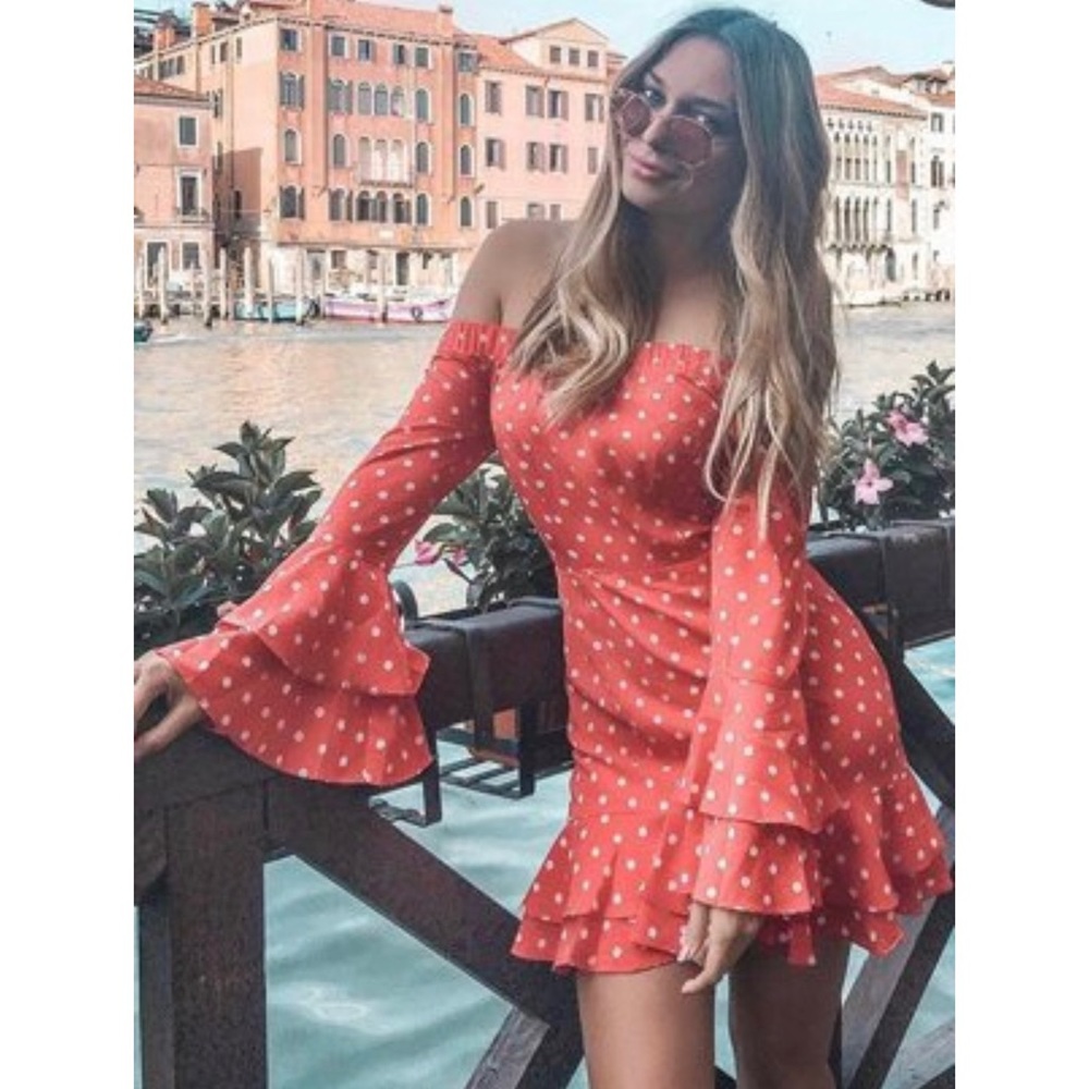 Shein Ruffle Dress